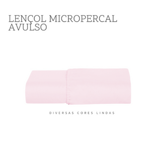 Lençol Maciezza com Elástico Avulso 400 Fios Cores Lisas