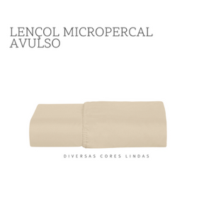 Lençol Maciezza com Elástico Avulso 400 Fios Cores Lisas