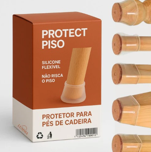 Protetor de Silicone para Pés de Cadeira Decaza - ÚLTIMAS UNIDADES