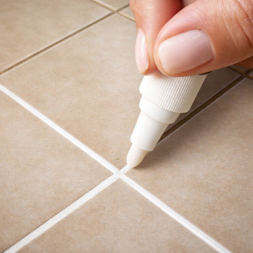 Caneta Rejunte Reparadora Permanente Decaza - Compre 1 Leve 2