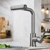 Torneira Misturador Flexível em Cascata