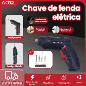 Chave de fenda elétrica multifuncional de alto torque para desmontagem e montagem