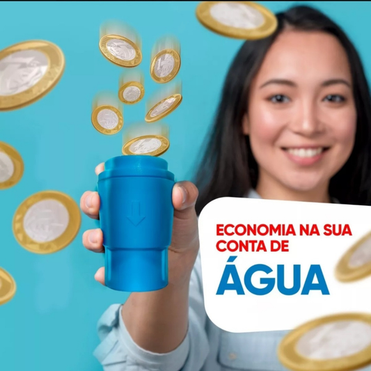 Bloqueador De Ar Redutor Conta Água Válvula Economizar Hidrômetro
