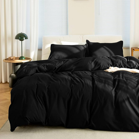 Capa de Edredom Duvet Lisa com Ziper 400 Fios Extra Confort