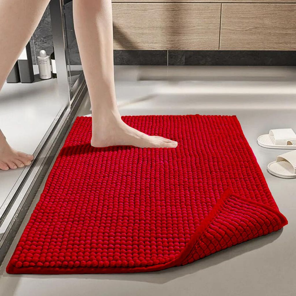 Kit Tapete de Banheiro 40x60 Antiderrapante Microfibra