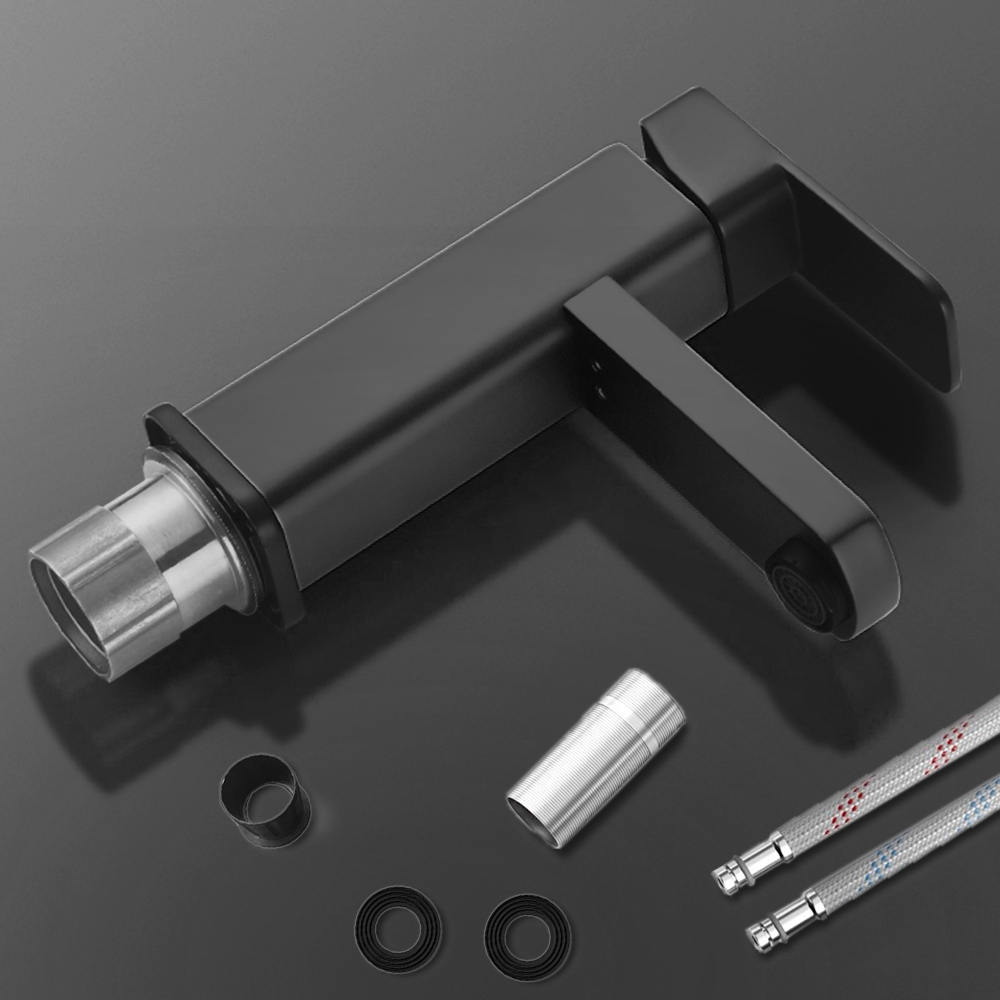 Torneira Banheiro quente e fria com 2 mangueiras de água quente e fria de 60 cm KBH16320 KBH16320-PLA KBH16323-PLA