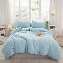 Capa de Edredom Duvet Lisa com Ziper 400 Fios Extra Confort