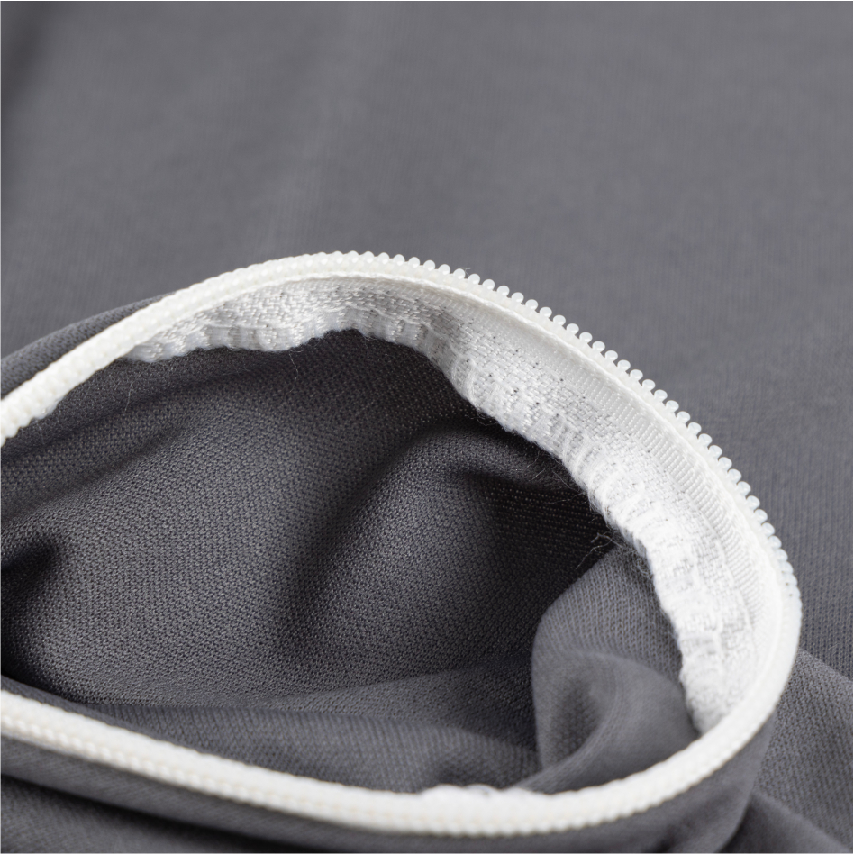 4 Capas Protetoras de Travesseiro Malha Gel/Helanca Fronha 50cm x 70cm com Zíper