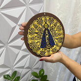 Mandala Decorativa NOSSA SENHORA APARECIDA | Decoração Parede Casa