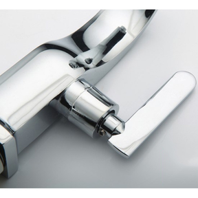 Torneira Banheiro bancada aço inox 304 Moderna Cuba Lavabo luxo Metal Brilhante