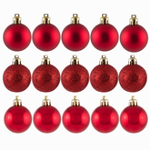 Kit Bolinhas de Árvore de Natal Decoração Natalina