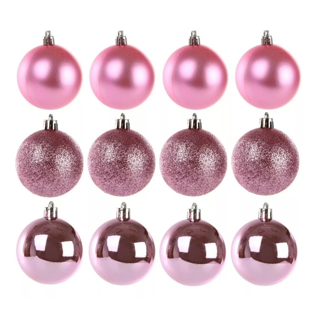 Kit Bolinhas de Árvore de Natal Decoração Natalina