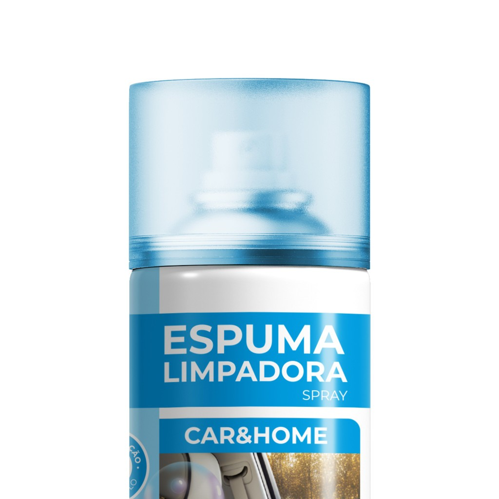 Limpa Tênis Espuma Mágica Limpadora á Seco Spray para Carro e Casa 400ml - Etaniz