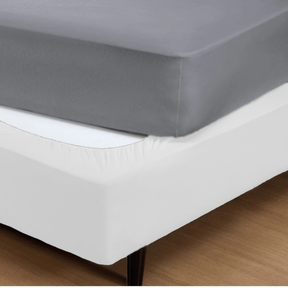 Saia fit coladinha protetor de box com elástico solteiro casal queen king