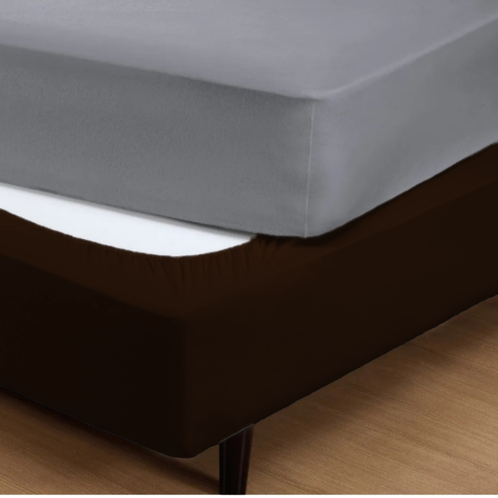 Saia fit coladinha protetor de box com elástico solteiro casal queen king