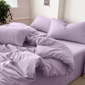 Capa de Edredom Duvet Lisa com Ziper 400 Fios Extra Confort