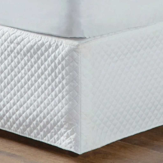 Saia Box Matelada Ultrassonica Casal Padrão, Queen, Solteiro e King Resistente a Água Elástico Viés