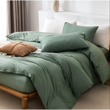 Capa de Edredom Duvet Lisa com Ziper 400 Fios Extra Confort