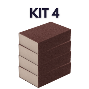 Kit Esponja Magica Limpeza Pesada