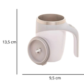 Caneca Misturadora Automática Elétrica USB Bateria Recarregável Mixer Café 380ml