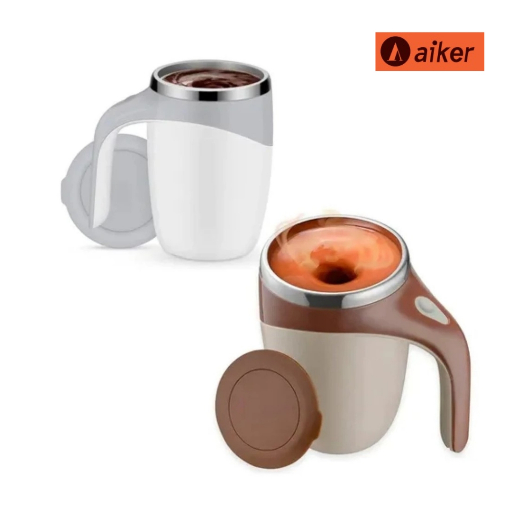 Caneca Misturadora Automática Elétrica USB Bateria Recarregável Mixer Café 380ml