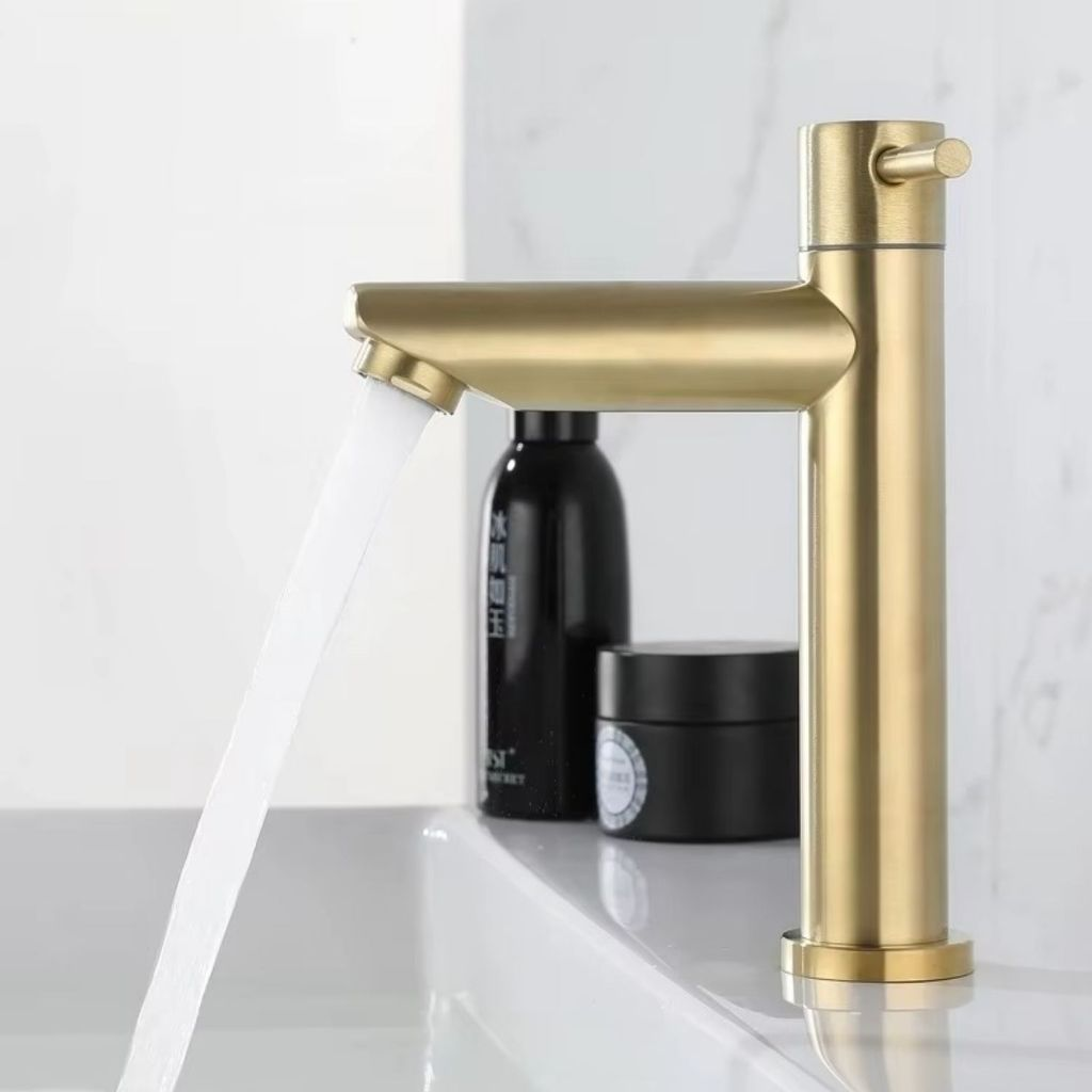 Torneira Banheiro Inox Premium Bancada Moderna