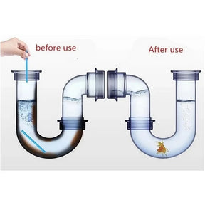 Haste De Limpeza Esgoto Banheiro Cozinha Limpador E Desentupidor Pia Ralo