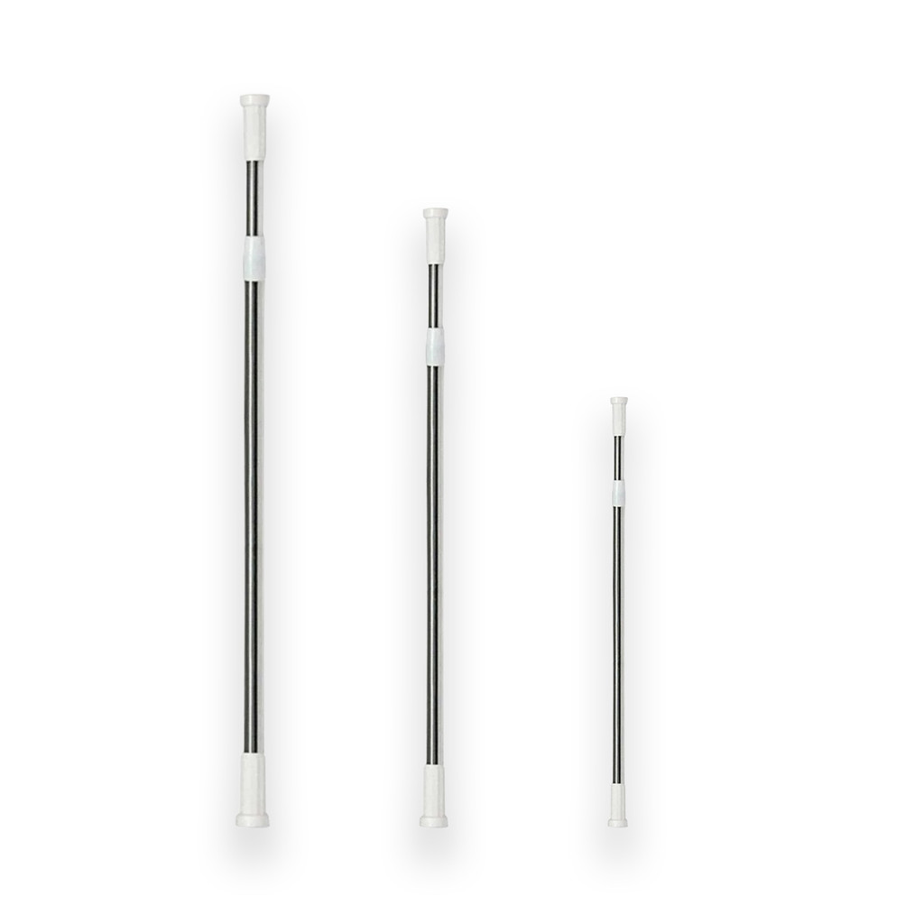 Varão Extensível Resistente em Porta Cortina Box Banheiro Multiuso Alta qualidade
