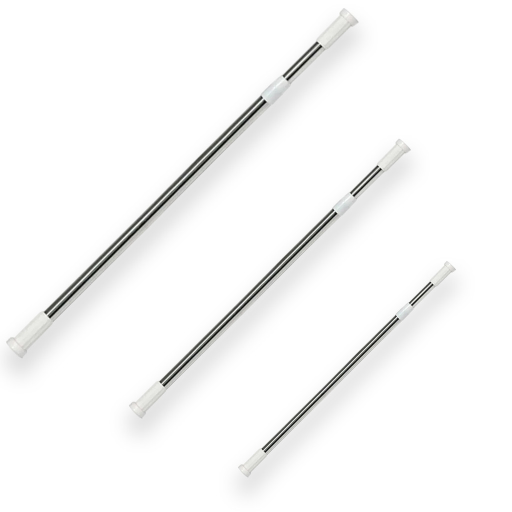 Varão Extensível Resistente em Porta Cortina Box Banheiro Multiuso Alta qualidade